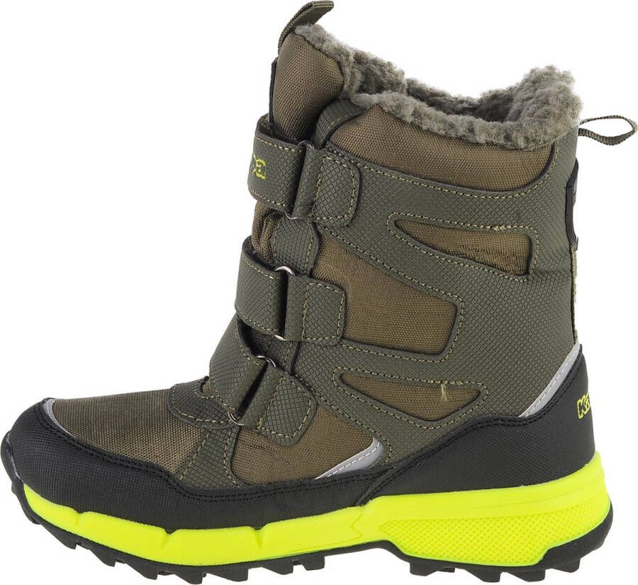 Kappa unisex kinderlaarzen winterschoenen gevoerd stijlcode 260902K 3133 groen