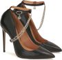 Kazar Avant-garde leren pumps met ketting Black Dames - Thumbnail 3