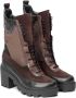 Kazar Dames bruin en zwart laarzen Multicolor Dames - Thumbnail 4