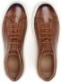 Kazar Baskets pour hommes de couleur marron sur une semelle beige - Thumbnail 3