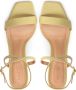 Kazar Olijfgroene Leren Sandalen Minimalistische Stijl Green Dames - Thumbnail 3