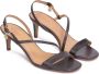 Kazar Donkerbruine sandalen met een hielband Brown Dames - Thumbnail 3