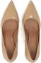 Kazar Elegante Beige Gelakte Leren Pumps Beige Dames - Thumbnail 4