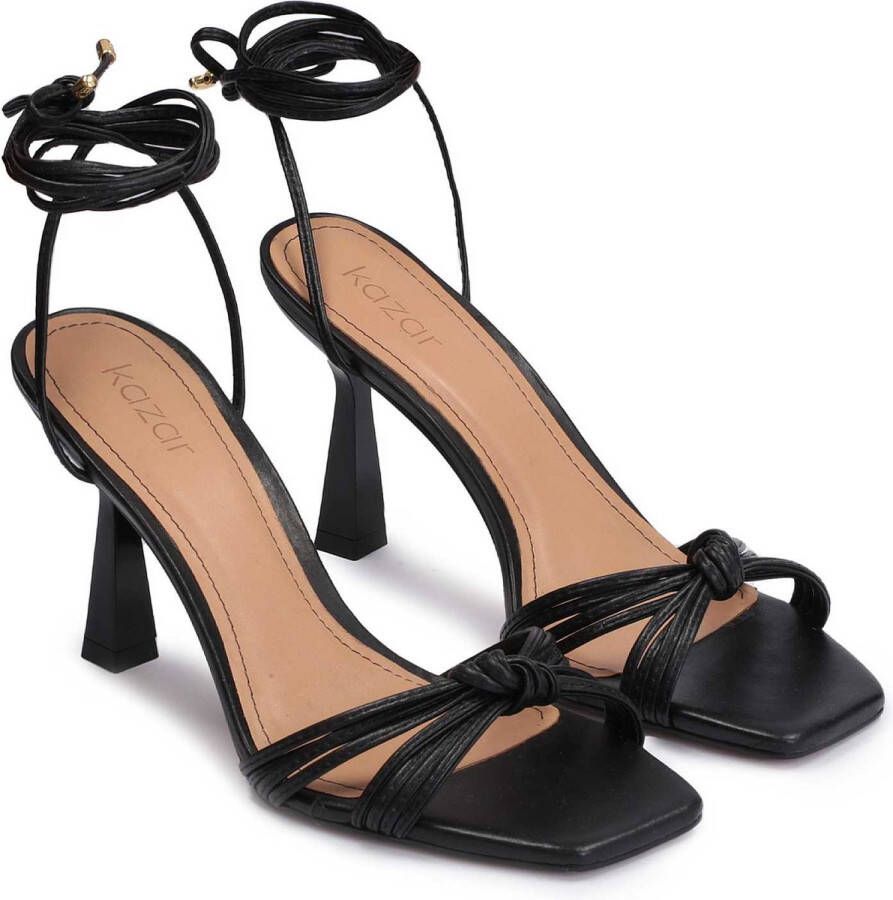 Kazar Elegante zwarte sandalen op een zandloper-vormige hak Black Dames - Foto 2