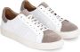 Kazar Off-white sneakers voor heren met perforatie White Heren - Thumbnail 3