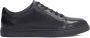 Kazar Zwarte Leren Casual Sneakers Black Heren - Thumbnail 3