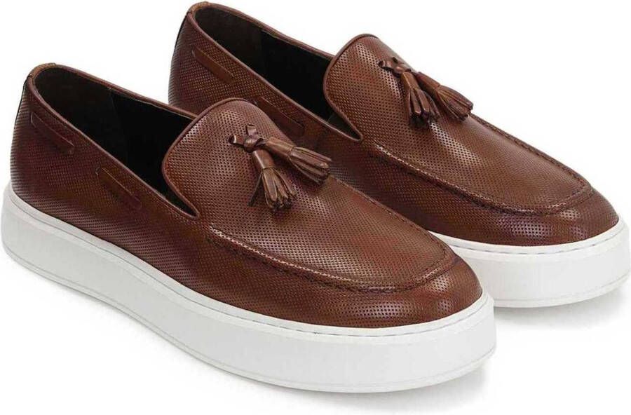 Kazar Heren slip on casual lederen schoenen