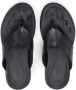 Kazar Klassieke leren teenslippers voor mannen Black Heren - Thumbnail 5