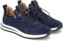 Kazar Heren marineblauwe suède sneakers Blue Heren - Thumbnail 4