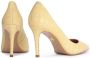 Kazar Klassieke stiletto pumps gemaakt van reliëfleer Yellow Dames - Thumbnail 4