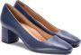 Kazar Dames marineblauwe pumps Blue Dames - Thumbnail 4