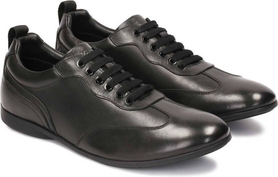 Kazar Men's black casual shoes