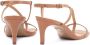 Kazar Minimalistische lichtbruine sandalen met een band om de enkel Brown Dames - Thumbnail 3