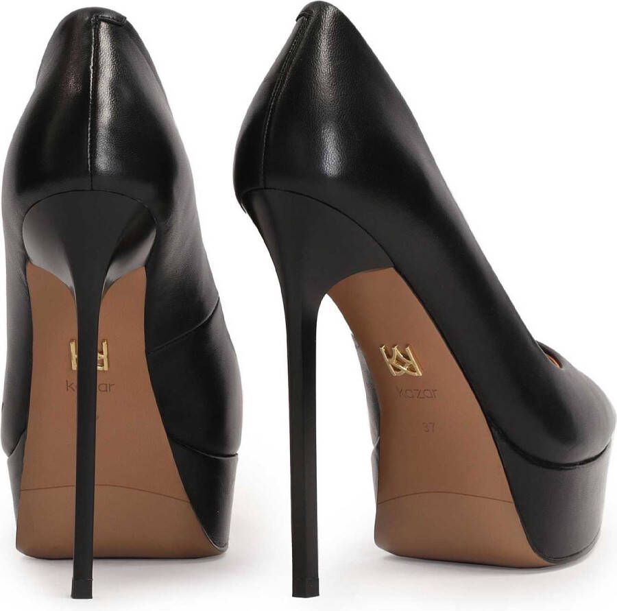 Kazar Platform pumps with a pointy toe