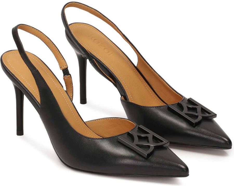 Kazar Pumps with a cut out upper