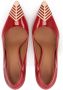 Kazar Rode lakleren pumps met versierde tenen Red Dames - Thumbnail 6