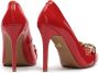 Kazar Rode lakleren stiletto's met een ketting Red Dames - Thumbnail 3