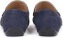 Kazar Heren stijlvolle nubuck marineblauwe mocassins met een applicatie Blue Heren - Thumbnail 5