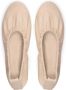 Kazar Studio Beige leren ballerina's met elastiek op de bovenkant Beige Dames - Thumbnail 2