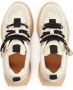 Kazar Studio Beige sneakers van gecombineerde materialen Beige Dames - Thumbnail 3