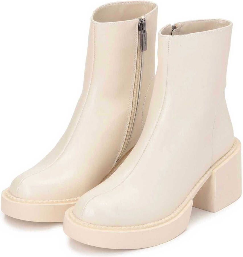 Kazar Studio Gebroken witte pantoffels voor dames