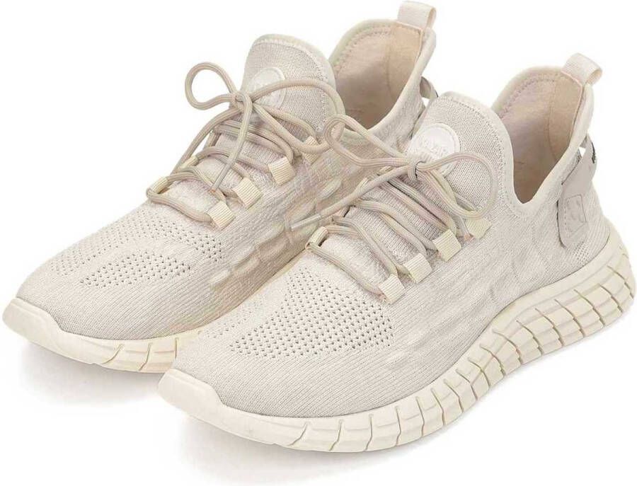 Kazar Studio Heren lichtgewicht beige sneakers van stof Beige Heren - Foto 3