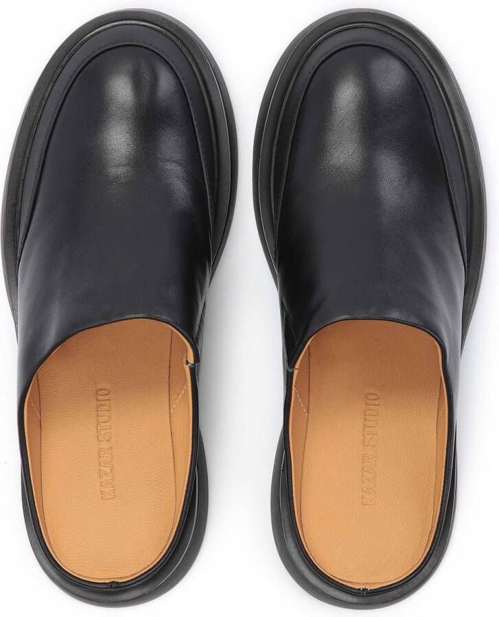 Kazar Studio Leather clogs on a comfortable sole