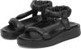 Kazar Studio Dames sportieve zwarte sandalen op een platform Black Dames - Thumbnail 4