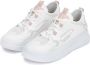 Kazar Studio Dames witte sportieve schoenen op een dikke zool White Dames - Thumbnail 5