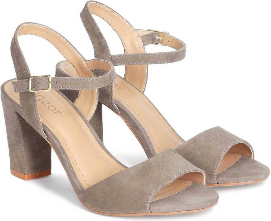 Kazar Taupe sandalen voor dames