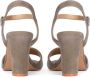 Kazar Taupe sandalen voor dames Beige Dames - Thumbnail 3