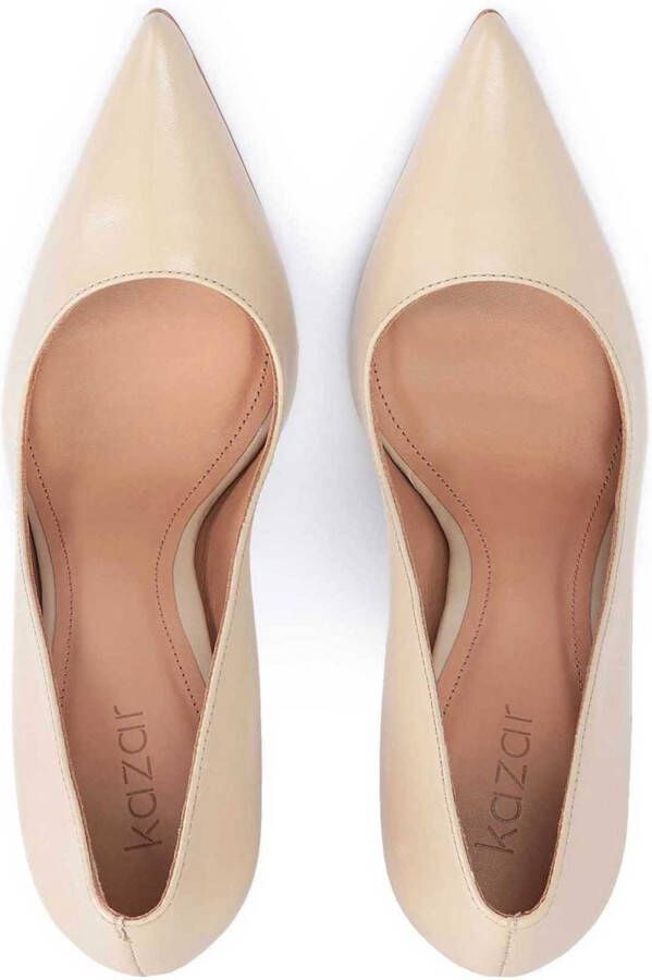 Kazar Tijdloze stiletto's van beige leer Beige Dames - Foto 3