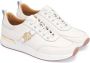 Kazar Dames witte leren sneakers in minimalistische stijl White Dames - Thumbnail 4