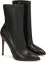 Kazar Zwarte Leren Booties Elegant en Chic Black Dames - Thumbnail 3