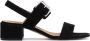 Kazar Zwarte sandalen met lage hak voor dames Black Dames - Thumbnail 3