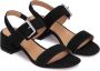 Kazar Zwarte sandalen met lage hak voor dames Black Dames - Thumbnail 4