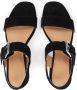 Kazar Zwarte sandalen met lage hak voor dames Black Dames - Thumbnail 5