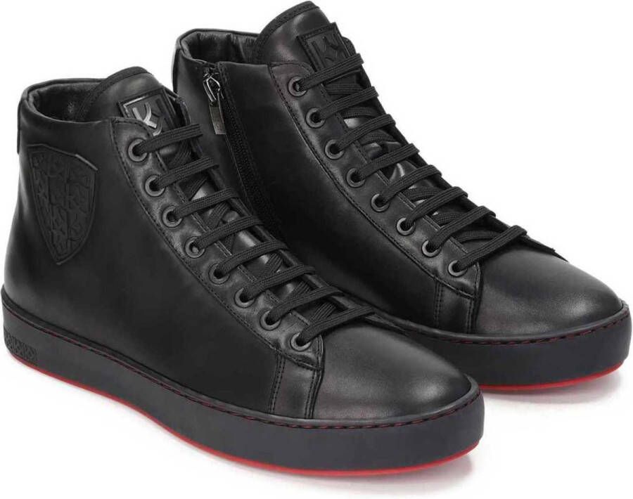 Kazar Zwarte sneakers voor mannen Black Heren