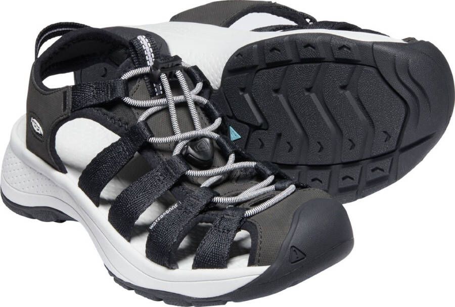 Keen Astoria West Dames Wandelsandalen Black Grey