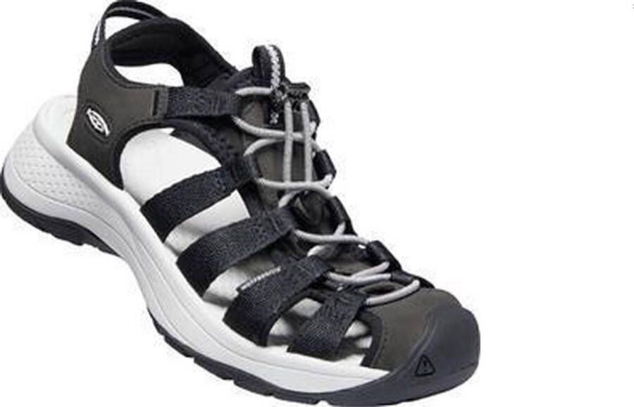 Keen Astoria West Dames Wandelsandalen Black Grey Zwart Gerecyclede PET flessen K1023594