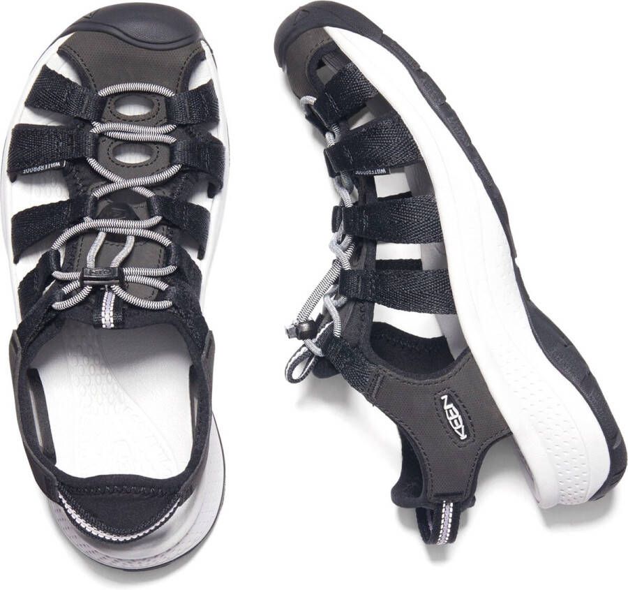 Keen Astoria West Dames Wandelsandalen Black Grey Zwart Gerecyclede PET flessen K1023594