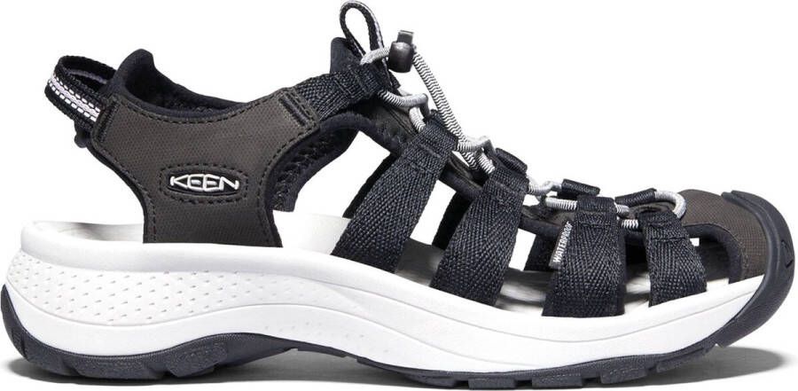 Keen Astoria West Dames Wandelsandalen Black Grey Zwart Gerecyclede PET flessen K1023594