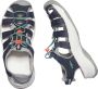 Keen Astoria West Dames Wandelsandalen Navy Beveled Glass Blauw Gerecyclede PET flessen K1023587 - Thumbnail 14