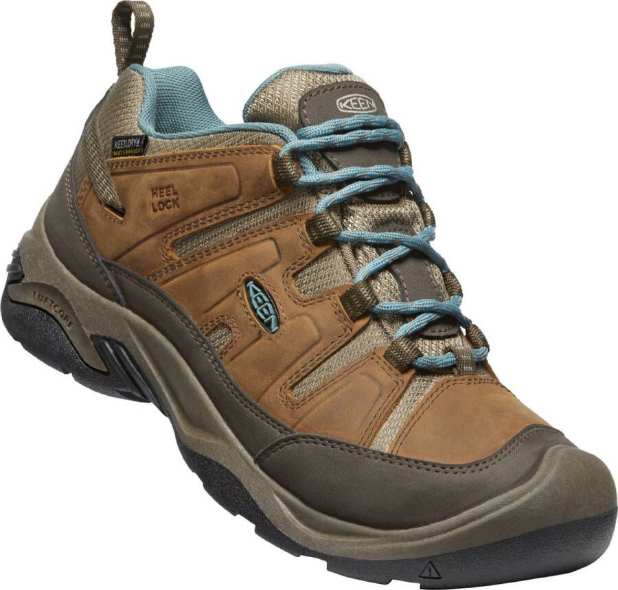 Keen Circadia Dames Wandelschoenen Syrup North Atlantic Bruin Leer K1026771