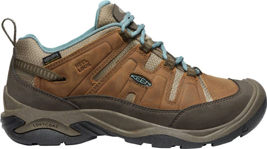 Keen Circadia Dames Wandelschoenen Syrup North Atlantic Bruin Leer K1026771