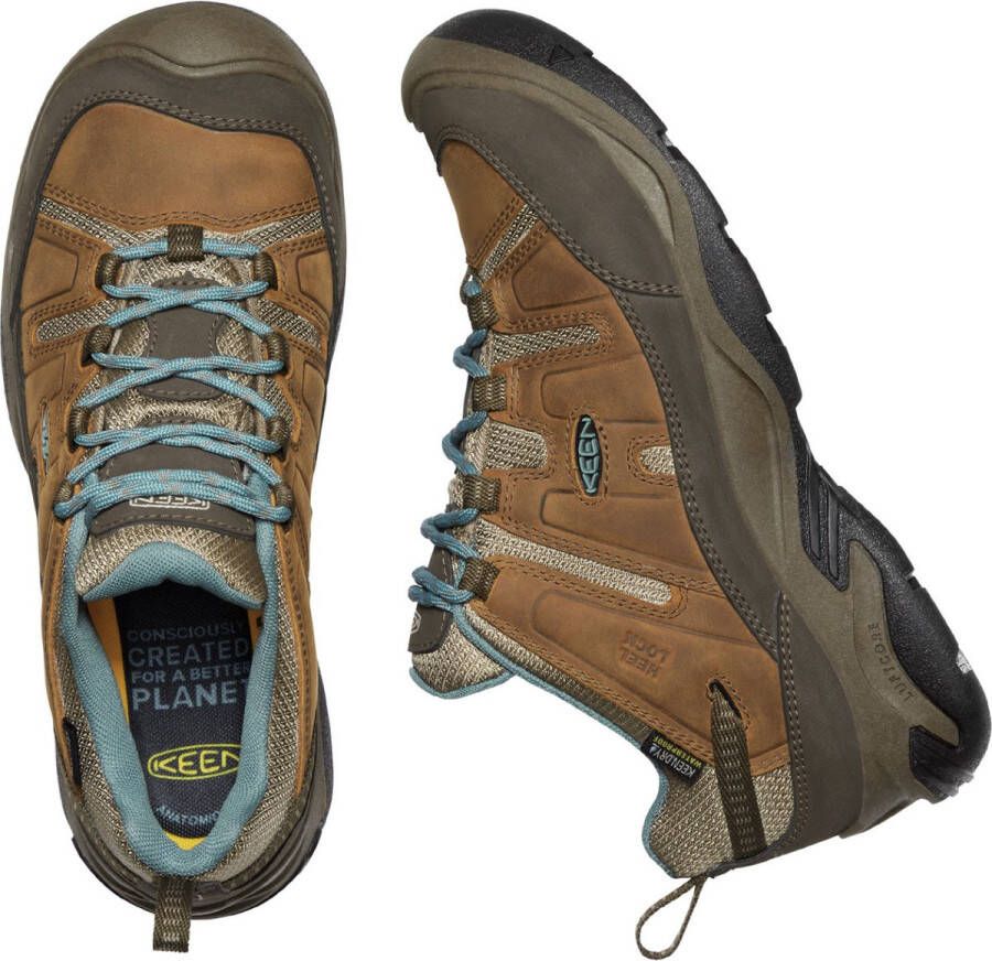 Keen Circadia Dames Wandelschoenen Syrup North Atlantic Bruin Leer K1026771