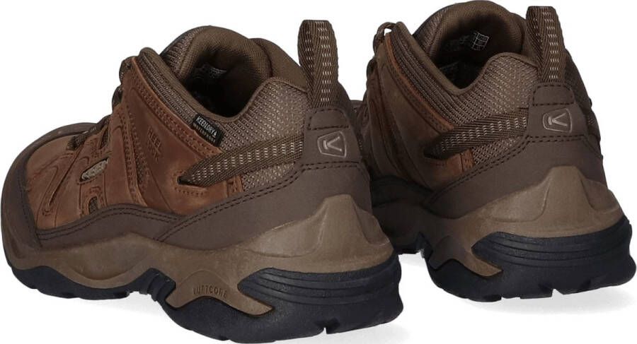 Keen Circadia Heren Wandelschoenen Shitake Brindle Bruin Leer K1026773