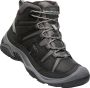 Keen Circadia Mid Heren Wandelschoenen Black Steel Grey Zwart Leer K1026768 - Thumbnail 3