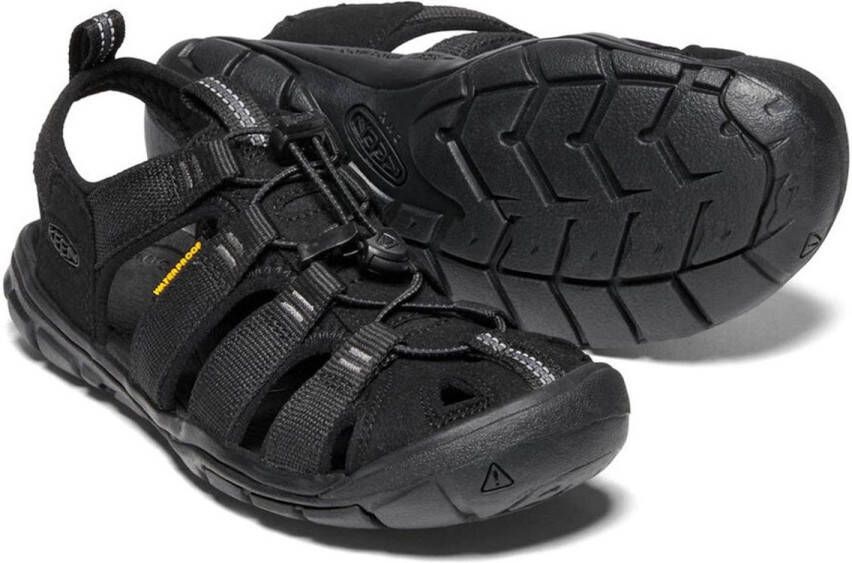 Keen Clearwater Dames Wandelsandalen Black Black Zwart Polyester K1020662 - Foto 5