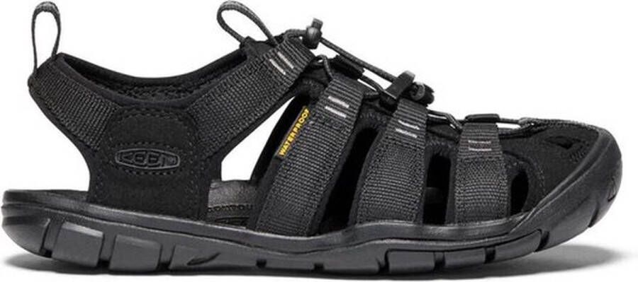 Keen Clearwater Dames Wandelsandalen Black Black Zwart Polyester K1020662